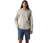 Levi's Herren Hemd Battery Housemark mit Logo, Slim Fit, Grau (Paloma Stretch Poplin), XL