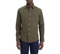 Levi's Herren Hemd Battery Housemark mit Logo, Slim Fit, Olive Night, S