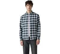 Levi's Herren Hemd mit Kentkragen, Relaxed Fit, Grün (Raffa Plaid Dark Gre), XL
