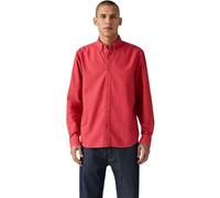 Levi's Herren Hemd mit Kentkragen, Relaxed Fit, Rot (Javi Jalapeno Garmen), M