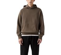 Levi's® Hoodie mit Label-Stitching Modell 'THE AUTHENTIC HOODIE' in Khaki, Größe S