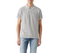 Levi's Herren Housemark Polo Hemd, Quarter Tipping Mid Tone Grey Heather Pique, XS