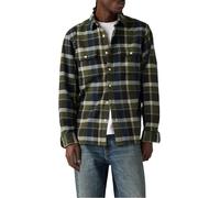 Levi's Herren Jackson Worker Hemd mit Button-Down-Kragen, Medina Plaid Deep De, L