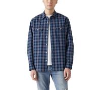 Levi's Herren Jackson Worker Überhemd Blairmore Indigo Yarndye Blues S