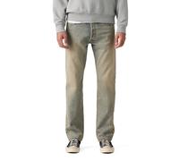 Levi's Herren Jeanshose 501 Original mit Knopfleiste, Straight Fit, Blau (Along The Coast), W31/L30
