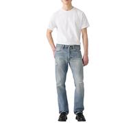 Levi's Herren Jeanshose 501 Original mit Knopfleiste, Straight Fit, Blau (Delanore Dx), W31/L32