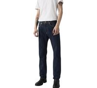Levi's Herren Jeanshose 501 Original mit Knopfleiste, Straight Fit, Rinse, W34/L34