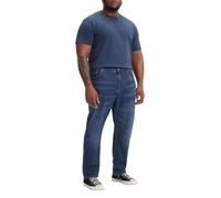 Tapered-fit-Jeans LEVI'S PLUS "502 TAPER B&T", Herren, Gr. 50, Länge 32, myers day adv tnl, Denim/Jeans, Obermaterial: 92% Baumwolle, 6% Elastomultiester, 2% Elasthan, bequem lang, Jeans Tapered-fit-J