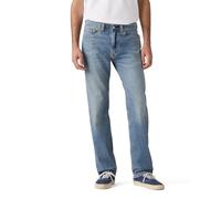 Straight-Jeans LEVI'S "505", Herren, Gr. 31, Länge 30, waterfall cool, Denim/Jeans, Obermaterial: 99% Baumwolle, 1% Elasthan, unifarben, regular fit lang, Jeans Straight-Jeans, REGULAR (17304406-31) w