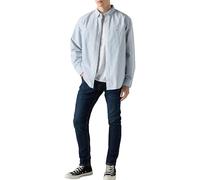 LEVI´S 512 Herren Jeans-Hose im 5-Pocket-Style Baumwoll-Hose Denim-Hose 288331317 Dunkelblau W33/L32