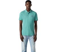 Levi's Herren Kurzarm-Poloshirt Housemark mit Stretch-Anteil, Slim Fit, Blau (Bristol Blue), S
