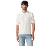 Levi's Polo aus Strick Bright White Cotton Linen - White XL