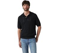 Levi's Herren Kurzarm-Poloshirt mit Doppelknopfleiste, Standard Fit, Mehrfarbig (Pointelle Grid Miner), L