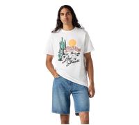 Levi's Herren Kurzarm T-shirt Mann Levi's® Grafik Crewneck Tee Weiß M