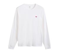 Levi's Langarmshirt The Original – 100% Baumwolle, bestickt – L Weiß