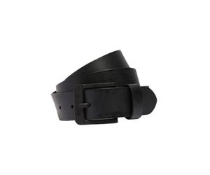 Levis Herren Ledergürtel Free Metal Schwarz mit eckiger Dornschließe 105