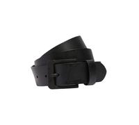 Levis Herren Ledergürtel Free Metal Schwarz mit eckiger Dornschließe 115