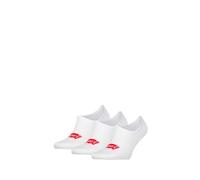 Levi's Unisex Footie Socken, Nachhaltig Weiß, 39/42 (3er Pack)