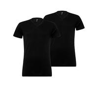 Levi's Herren Levis 200sf V-Neck 2p Boxershorts, Schwarz (Jet Black 884), Medium (Herstellergröße: 020)