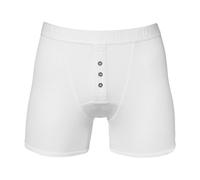 Levi's Herren Levis 300LS Long Boxer 1P Boxershorts, Weiß (White 300), Medium