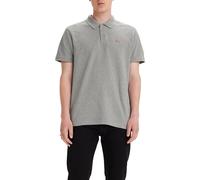 Levi's Poloshirt New Housemark Kurzarm Baumwolle Grau Größe M