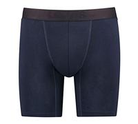 Levi's Herren Levis Men Movement Tencel Long Boxer 1P Boxershorts, Blau (Navy 002), Small (Herstellergröße: 010)