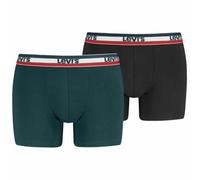 Levi's Herren Levis Men Repeat SPW Logo Boxer Brief 2p Boxer Briefs (2er Pack)