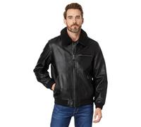 Levi's Herren Levi's Men's Faux Leather Aviator Bomber Jacket With Sherpa Collar Jacke