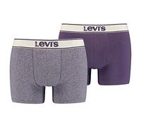 Levi's Herren Levi's Vintage Heather Men's Briefs (2 Pack) Boxer Shorts, Lila, S EU