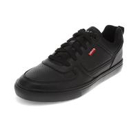 Levi's Herren Liam Lo Sneaker, Schwarz einfarbig, 43 EU