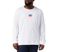Levi's Herren Long-Sleeve Standard Graphic Tee T-Shirt, Mini Sportswear Ls Srt White+, XL
