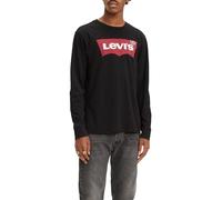 Levi's Herren Ls Graphic Tee B T-Shirt, Hm Ls Better Black, XXS
