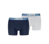 Levi's® Trunks mit elastischem Logo-Bund 2er-Pack in Blau, Größe L