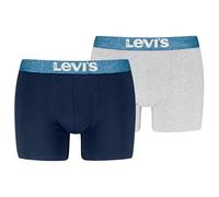 Levi's® Trunks mit elastischem Logo-Bund 2er-Pack in Blau, Größe M