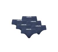 Levi's Herren Men's Solid Basic Brief (6 Pack) Briefs, Farbe:Navy, Bekleidungsgröße:S