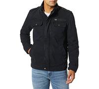 Levi's Herren Militärjacke aus gewaschener Baumwolle (Normale Größen) Leichte Baumwolljacke, Marineblau ungefüllt, M
