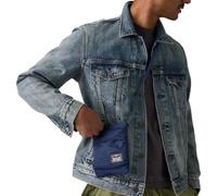 Umhängetasche LEVI'S "MISSION BAY CROSSBODY POUCH", Damen, navy blazer, Web, Kunstfaser, Taschen Umhängetasche, praktische Größe (50558732-0) navy blazer