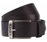 Ledergürtel LEVI'S "NEW DUNCAN", Damen, Gr. 105, schwarz, Rindsleder, unifarben, Basic, Gürtel Ledergürtel, mit Logoprägung auf der Schließe (59835832-105) schwarz