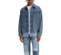Jeansjacke LEVI'S "NEW RELAXED FIT TRUCK" Gr. XL, blau (waterfalls) Herren Jacken Übergangsjacken (84922032-XL)