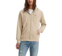Levi's Herren Original Housemark Hoodie mit Reißverschluss Fog Neutrals XL