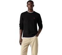 Wollpullover LEVI'S "ORIGINAL HM SWEATER" Gr. M, schwarz (meteorite) Herren Pullover (48182936-M) meteorite