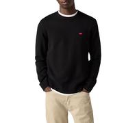 Wollpullover LEVI'S "ORIGINAL HM SWEATER" Gr. S, schwarz (meteorite) Herren Pullover (48182936-S) meteorite