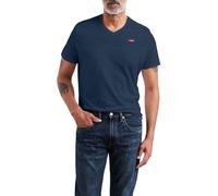 LEVI'S Herren Shirt 'ORIGINAL HM VNECK BLUES' dunkelblau, Größe L dunkelblau