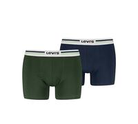 Levi's Herren Placed Sprortswear Logo Bodywear, Green/Blue, S