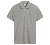 Levi's Poloshirt New Housemark Kurzarm Baumwolle Grau Größe M
