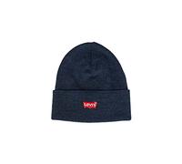 Levi's Herren RED BATWING EMBROIDERED SLOUCHY BEANIE Strickmütze, Blau (Navy Blue 17), one size