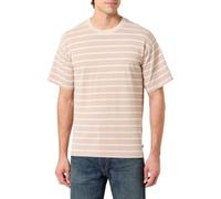 Levi's T-Shirt Gestreift Vintage Kaki - Größe S Khaki S