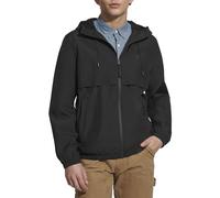 Levi's Herren Regenjacke und Windbreaker mit Kapuze Jacke, Schwarz, L