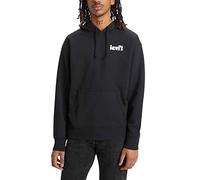 Levi's Herren Relaxed Graphic Sweatshirt Hoodie Kapuzenpullover,Poster Hoodie Caviar*,XL