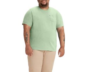 Levi's Herren Short Sleeve Classic Pocket Non Graphic TEES, Aqua Foam, S EU
